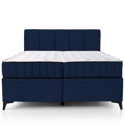 Postel Greta 160/200 Amon 07 tmavě modrá + matrace Baumax