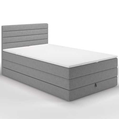 Postel Portland 120/200 Rosto 93 šedá + top Baumax