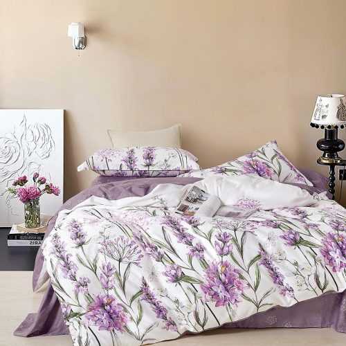 Povlečení z bavlněného saténu ALBS-01352B 200x220 Lasher Baumax