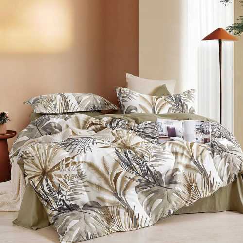 Povlečení z bavlněného saténu ALBS-01353B 160x200 Lasher Baumax