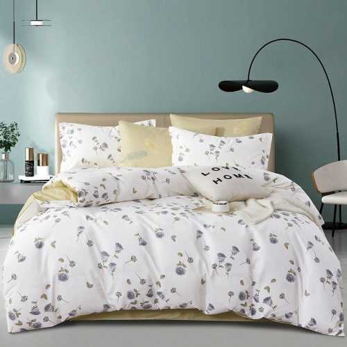 Povlečení z bavlněného saténu ALBS-01354B 160x200 Lasher Baumax