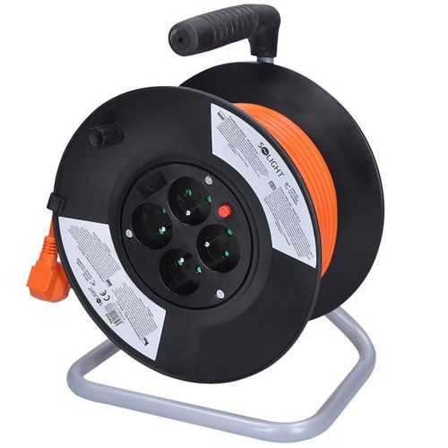 Prodlužovací přívod na bubnu