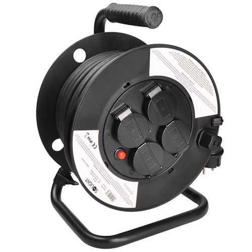 Prodlužovací přívod na bubnu