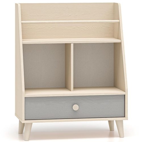 Regál Mevel 09 pouštní písek/šedá pallad Baumax