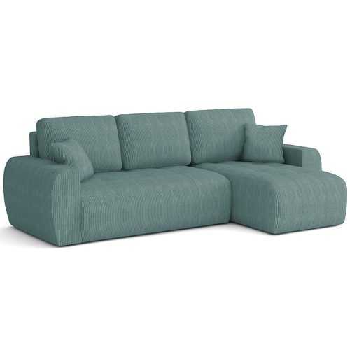 Rohová sedací souprava Ivo Ontario 12 tyrkysový Baumax