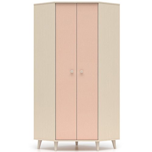 Skříň Mevel 01 pouštní písek/millenial pink Baumax