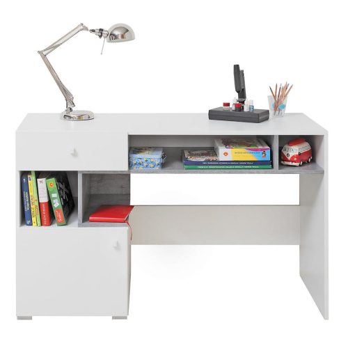 Stůl Sigma Si10 Bílý Lux/Beton Merkury Market