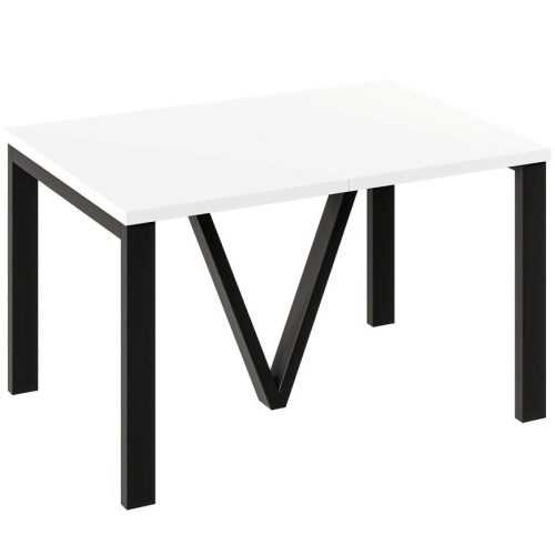 Stůl Titan bílý lesk Baumax