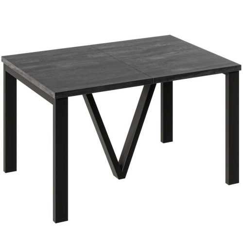 Stůl Titan černý beton Baumax