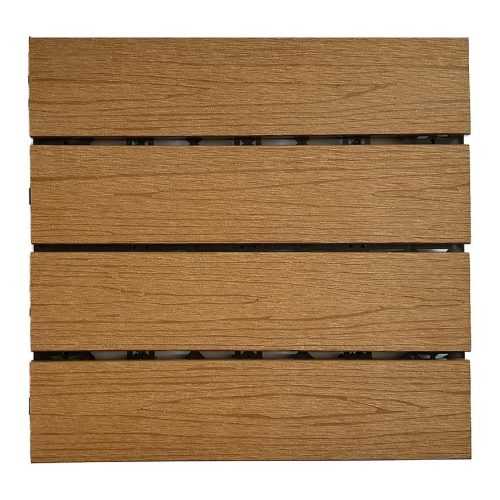 Terasová dlaždice teak kompozit 300X300 Parquet Mercado