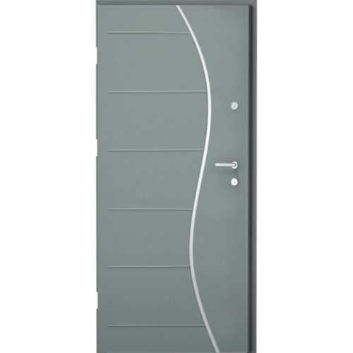 Vchodové dveře Monte Carlo 90L antracit Baumax