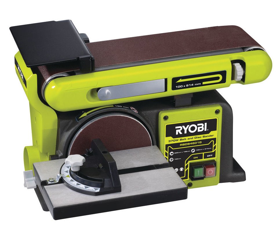 Ryobi RBDS4601G pásová a talířová bruska 375W