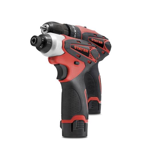 Set vrtačka aku PBL 122 DP K + utahovák rázový aku ISL 122 D K