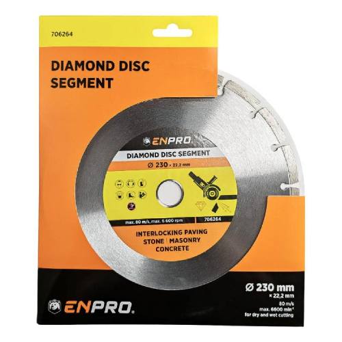 Kotouč diamantový segment Ø 230 x 22.2 mm