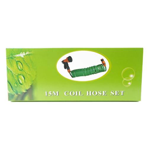 Hadice spirálová 15 m - sada