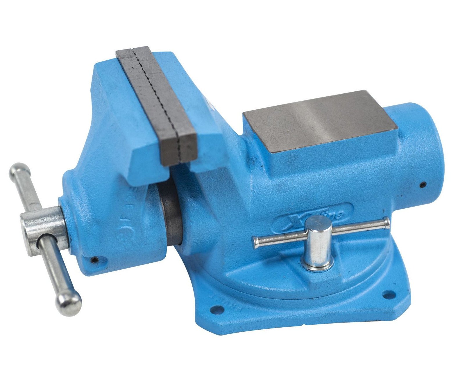 Svěrák otočný s kovadlinou XTline - 125mm