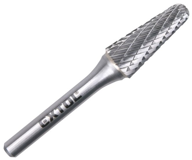 Fréza technická kónická zakulacená Extol Industrial - 10x25/6mm 8703784