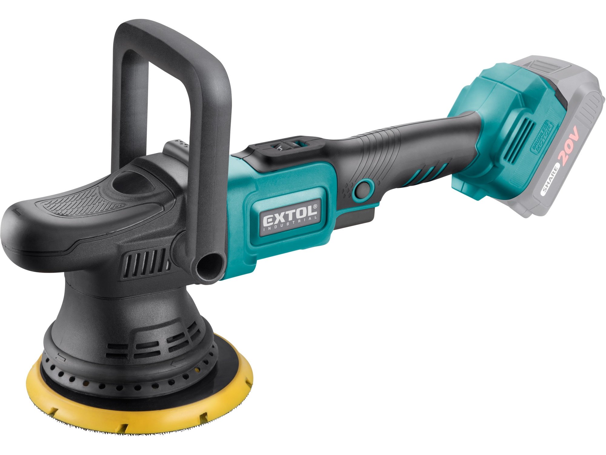 Extol Industrial 8791845 SHARE20V aku leštička bez aku