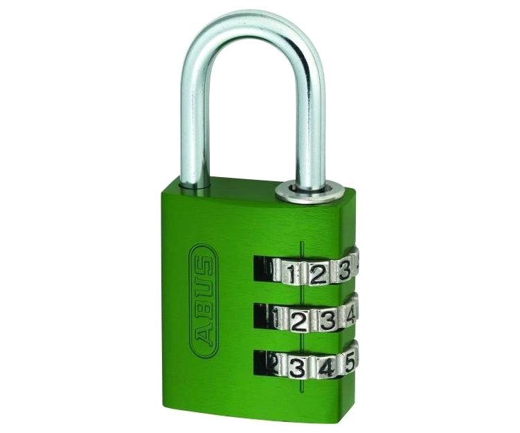 Zámek visací kódový Abus 724/30C - zelený
