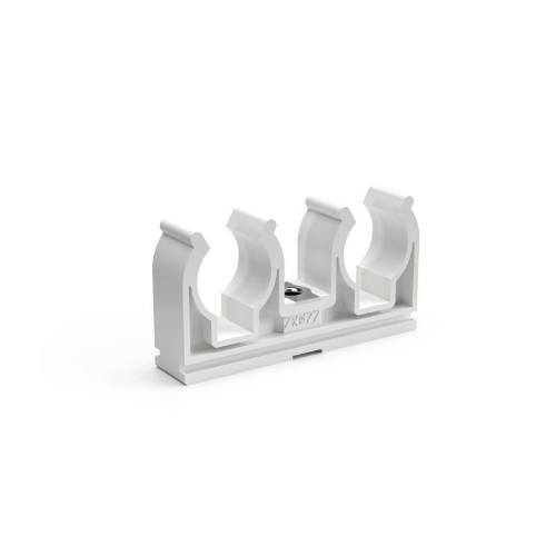 Příchytka D 2 x 22 s maticí