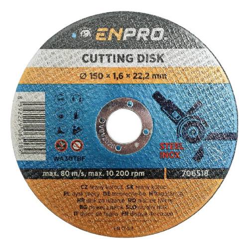 Kotouč na kov řezný Ø 150 x 1