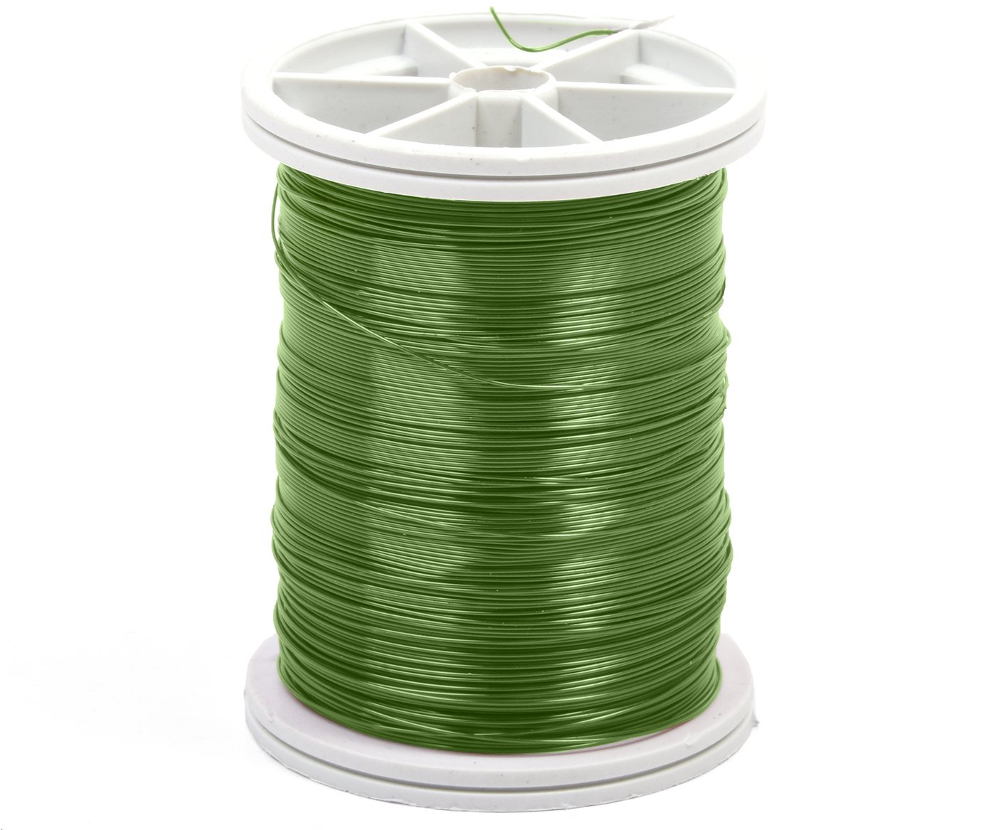 Drátek dekorační lakovaný - 0.3mm 50m světle zelený