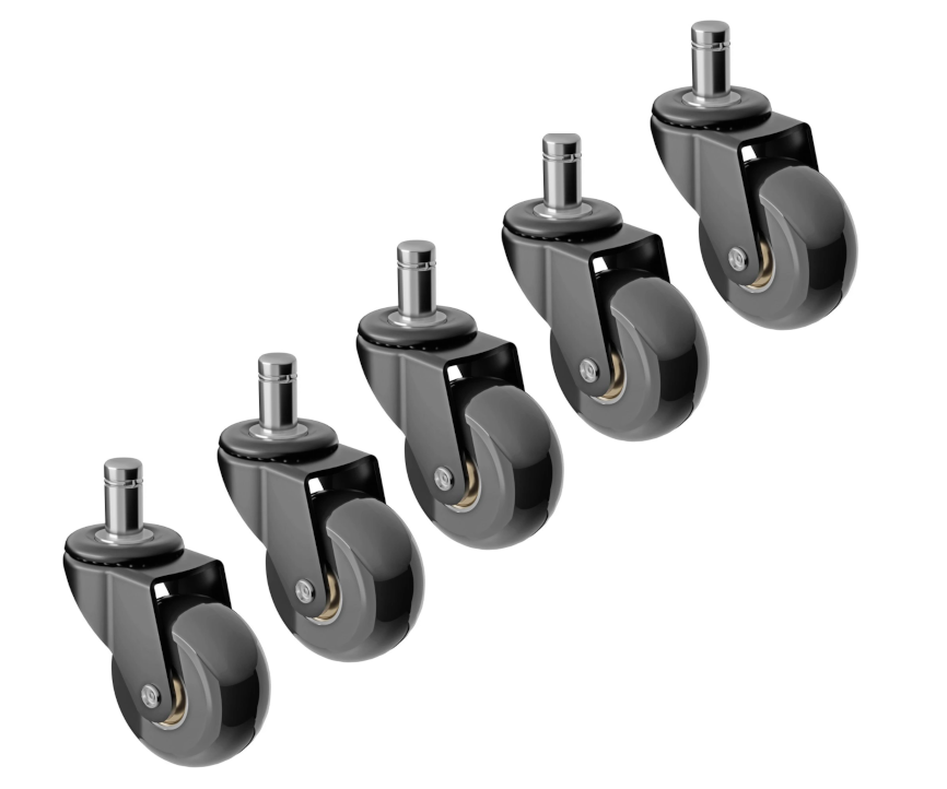 Kolečko nábytkové 5ks 50mm čep 11mm