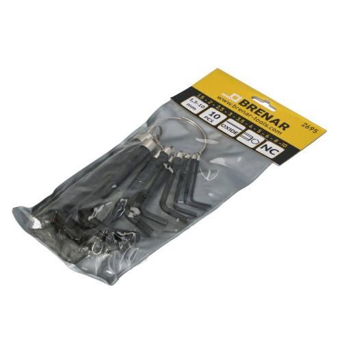 Set klíčů imbus 2 - 10 mm