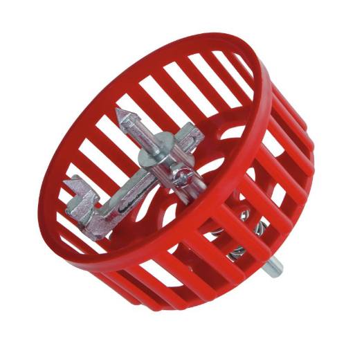 Vykružovák otvorů s krytem