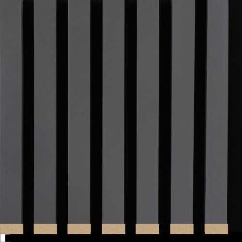 Akustické lamely s filcem šedé 21x300x2650mm Parquet Mercado Premium