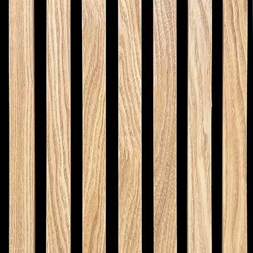 Dekorační lamela s filcem dub přírodní