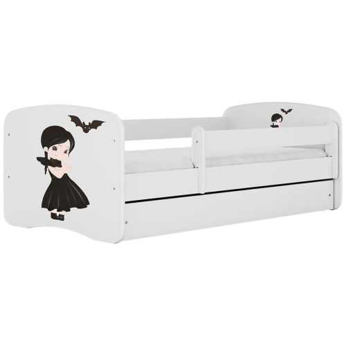 Dětská postel Babydreams+SZ+M bílá 70x140 Wednesday Baumax