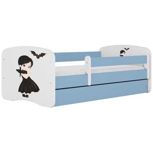 Dětská postel Babydreams+SZ+M modrá 80x180 Wednesday Baumax