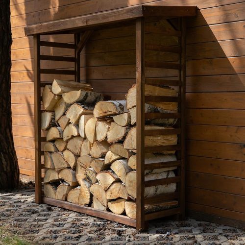 Dřevník Lozana – 130x50x145 cm Baumax