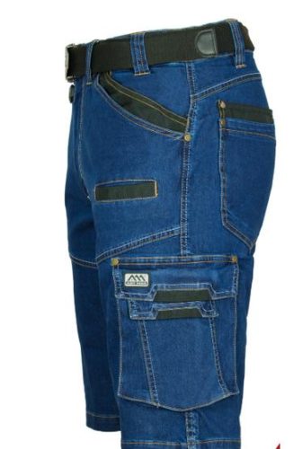 Džínové pracovní kalhoty po kolena L ARTMAS