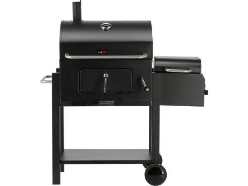 Gril na dřevěné uhlí Deluxe s udírnou 99925