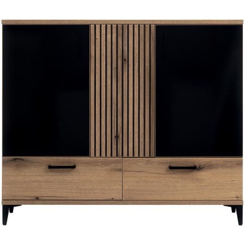 Komoda Aris As04 dub evoke/černá Baumax