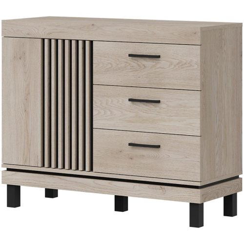 Komoda Mati Mi03 dub cremona/černá Baumax