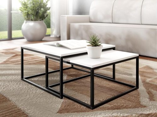 Konferenční stolek Loftiko bílý Baumax