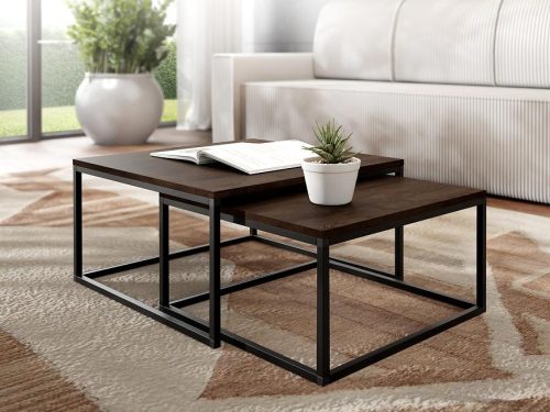 Konferenční stolek Loftiko jasan tmavý Baumax