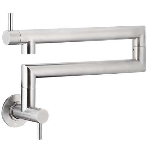 Kuchyňská skládaná baterie s otočným ramenem Duero Pot nerez KFA ARMATURA KRAKÓW