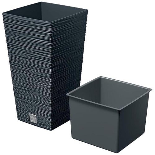 Květináč Furu Square - antracit DFSH265-S433