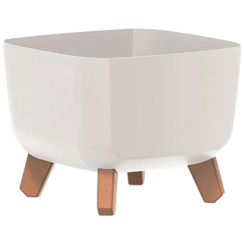 Květináč Gracia Square 24 cm bílý DGQL240-S449