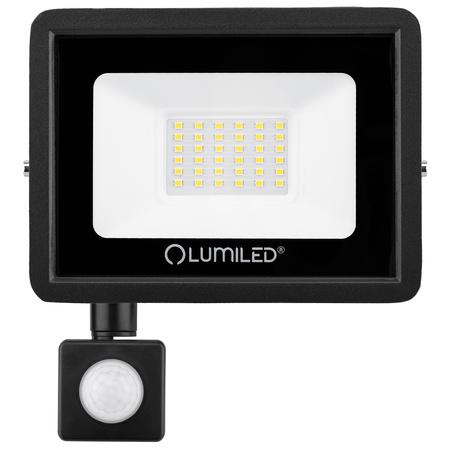 Lumiled LED reflektor Zuna 30W pohybové čidlo 4000K LUMILED