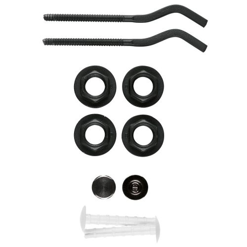 Montážní sada k radiátoru G500F černá KFA ARMATURA KRAKÓW