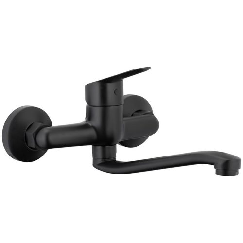 Nástěnná kuchyňská baterie Sparc Black KFA ARMATURA KRAKÓW