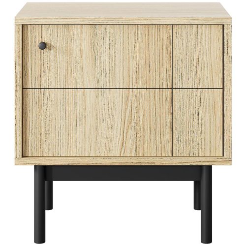 Noční stolek Japandi S54 dub linea Baumax