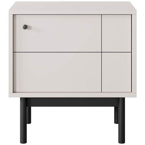 Noční stolek Japandi S54 kašmír Baumax