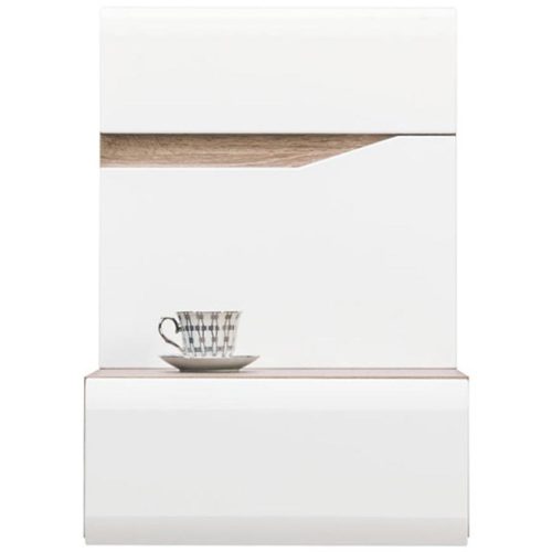 Noční stolek Lionel P Li15 dub sonoma/bílá Baumax