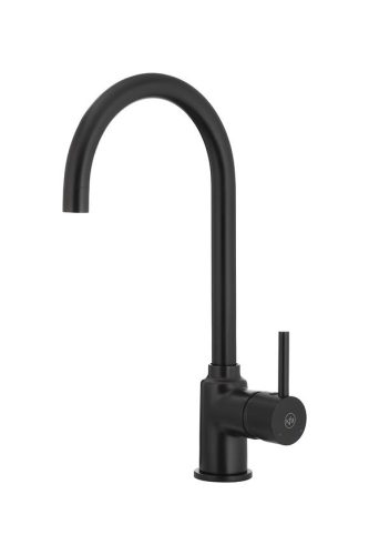 Otočná dřezová baterie Neda Black KFA ARMATURA KRAKÓW